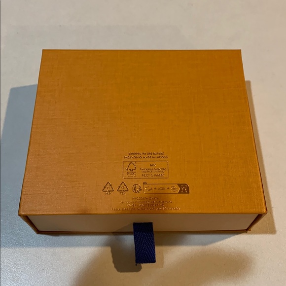 Louis Vuitton Saffron Box with Indigo Tab - Picture 4 of 4
